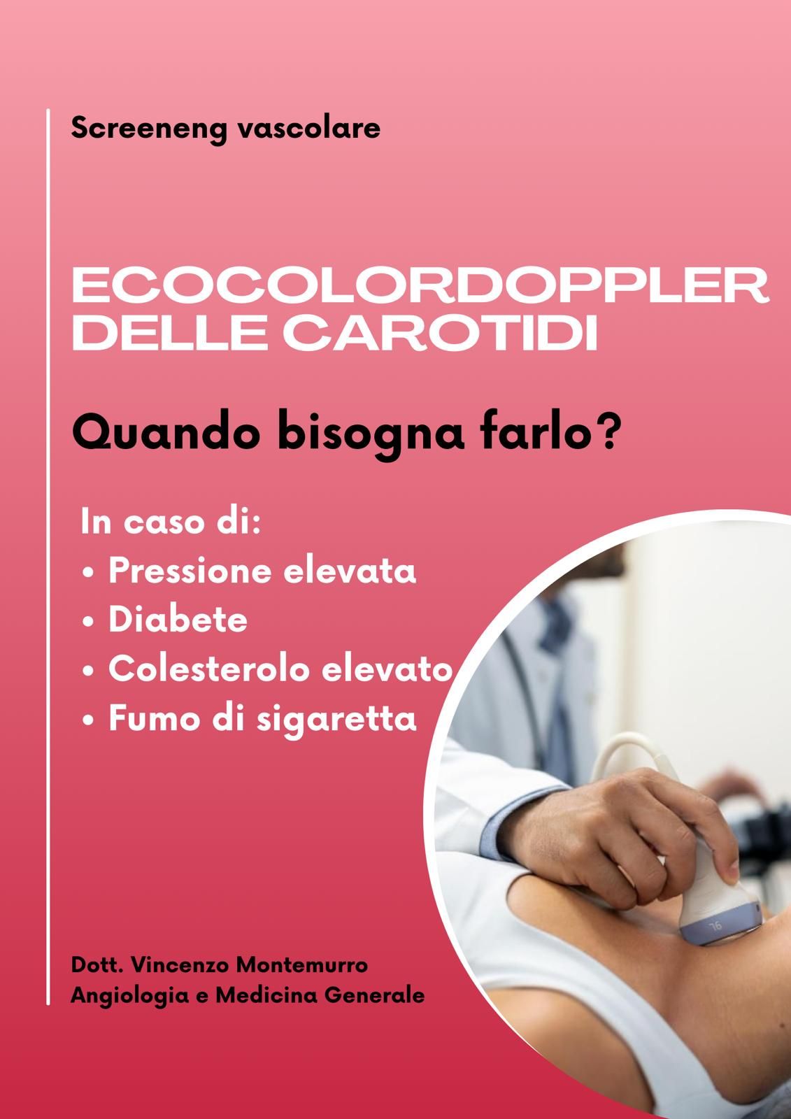 Ecocolordoppler delle carotidi